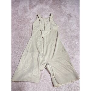 Ambrielle Women's XL Seamless Shapewear Bodysuit with Adjustable Straps